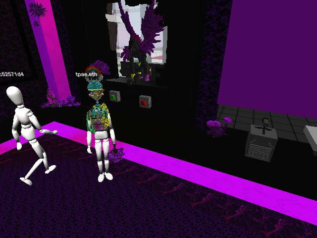 #tpae #niftykit wearable .. impromptu livestream here for #mavenarte tastemaker art tour series on #twitch 💜