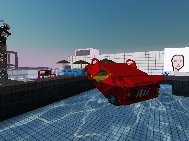 lambo in the pool, ain't no party like a lep party
