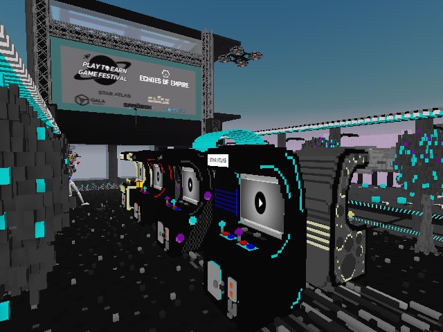 if you aren't here right now, do you even cryptovoxel?