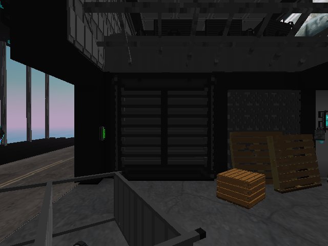 What's behind this metal door?!