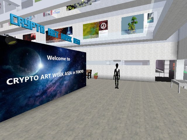 Checkin out Crypto Art Week Asia's CV Gallery - Pretty dope!