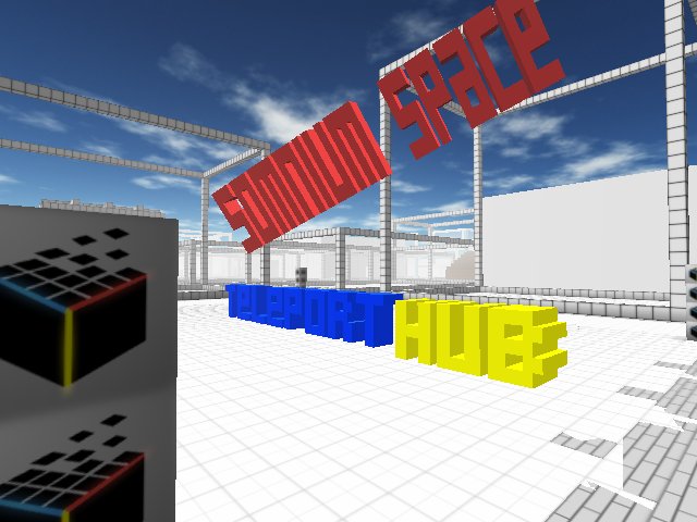 Somnium Space Teleport Hub - #Metaverse