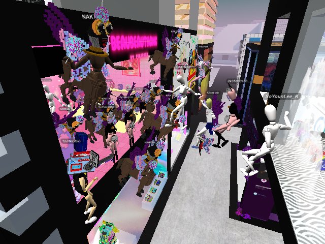 What a crowd at the Vox Walk !!!!