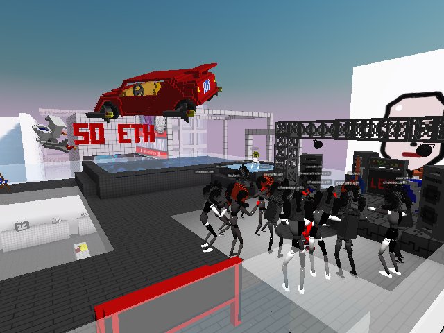Flying Lambo & 50 ETH