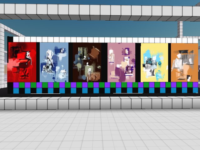 Eric(SecondRealm)'s Brutalist mannequin series on Artist Hour TokenSmart right now!