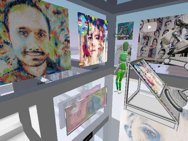 Who I think is stelcart in The META Gallery... So cool.