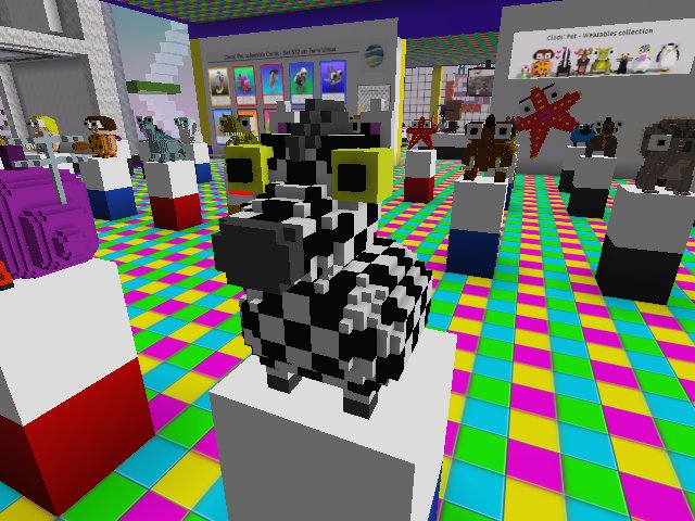 Nice wearable zebra!