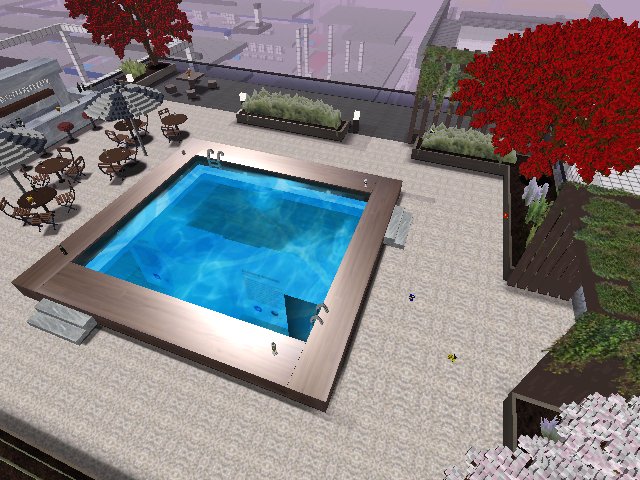 Rooftop deck goals!