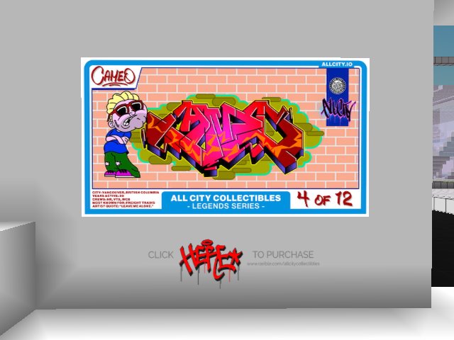 ALL CITY COLLECTIBLES NEW DROP: Cameo NR/VTS