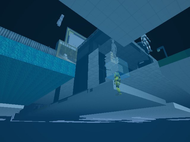 spawned under the floor somehow!
