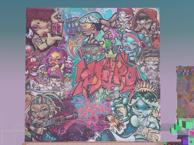 Shiro aynt playin. CV gettin some good quality graff!