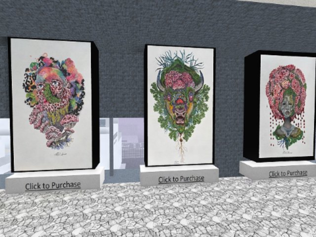 Lowbrow Metaverse Show - Kate Samuels