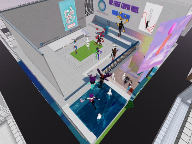 Korean nftart exhibition closing party