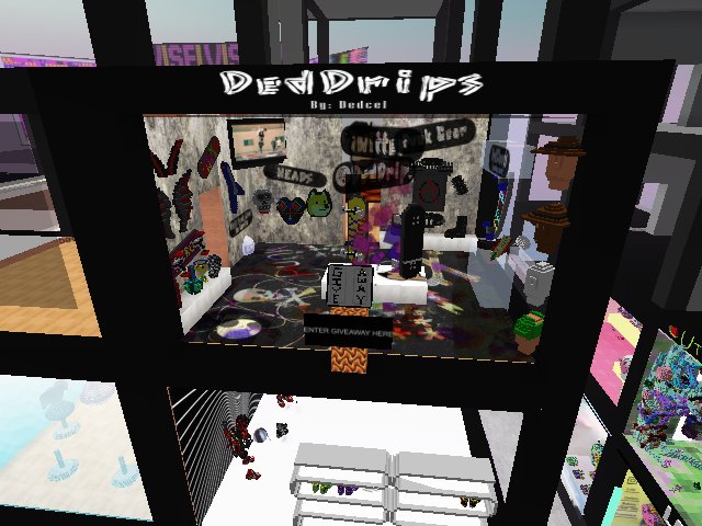 DedDrips store grand opening at the Vox Walk! Gonna be giving away some wearables around 10pm (est). Come check it out, enter the giveaway and take a peek around the Vox Walk for all your wearable needs!