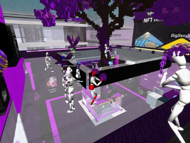 Purple Party going on! Let's danceee