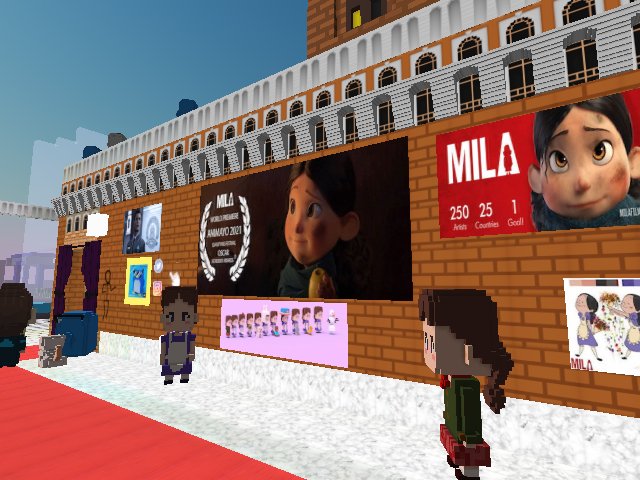 #redcarpet at #mavenarte gallery for #milafilm congrats for winning at film festival