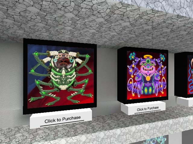 Amazing NFT Art show by the Lowbrow Art Collective. Hash Beasts by Jon McTavish