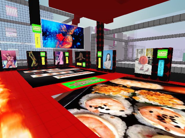 The Floor Is Sushi

6T6H6URSDAYS edition #17  
in @cryptovoxels

Come on in now !

@elleseh
@YuferevaI
@OysterUranus