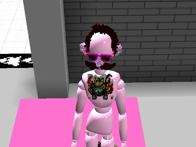 Ghost Agency: RGBanksy tattoo parlour coming soon. We make voxel dad-bods rock!
