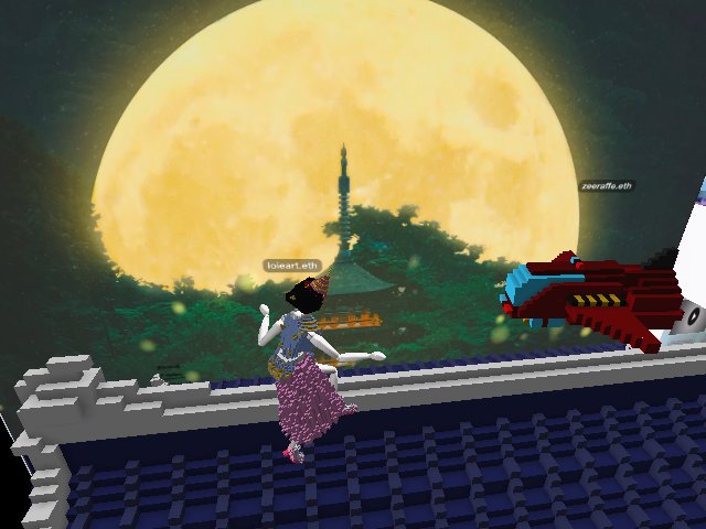 there is princess found a spaceship on top of the castle