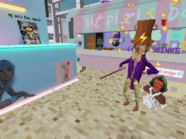 WILLY WONKA IS HERE! Dancing & drinks!