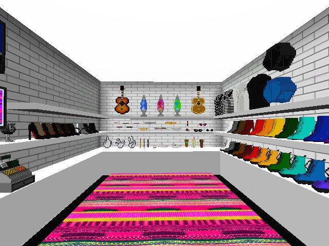 New wearables shop below the gallery!