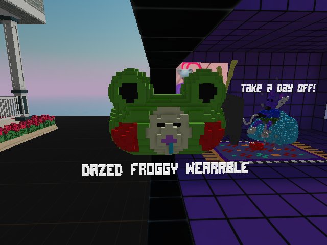 Get your Dazed Froggy Wearable!