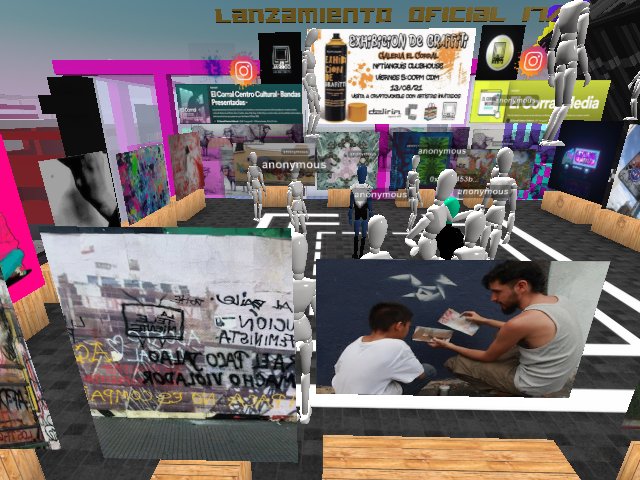 Graffiti Exhibit - El Mercury Colective + NFTianguis Colective + El corral