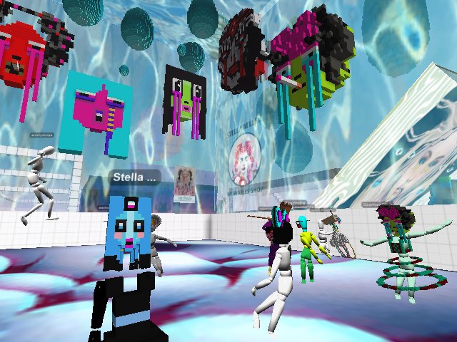 Stellabelles water vibes dance party