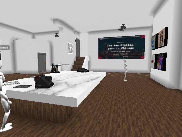The New Digital: Born in Chicago starting soon! 8pm Central. Come swing by, grab your POAP and have a chance to win a wearable!