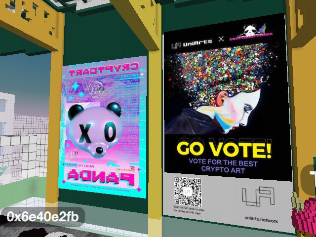 Let us vote for the best crypto art #UniArts &CryptoArtPAnda