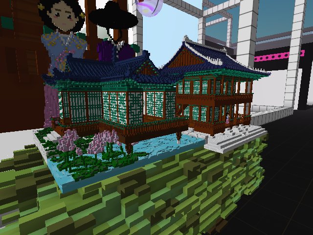 This megavox File is a small-sized miniature architecture that can be placed in your parcel the cryptovoxels.