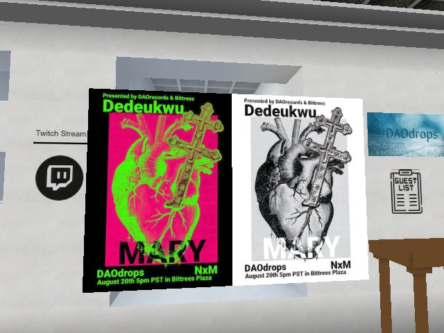 This Friday we have out DAOdrop with Dedeukwu! Which poster do you prefer? Buy one to show your support! Only one NEAR!