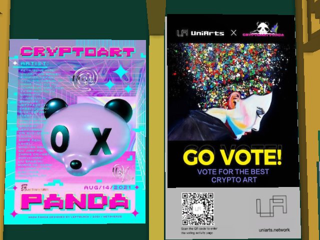 UniArts& Crypto Art panda