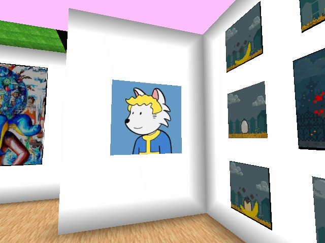 Beck Dog in Gallery