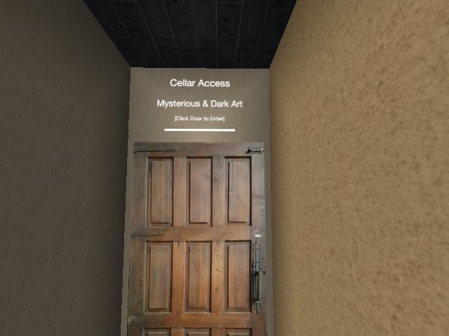 highly suggest you always follow any closed door labeled "dark art" ESPECIALLY if its "mysterious AND dark art"