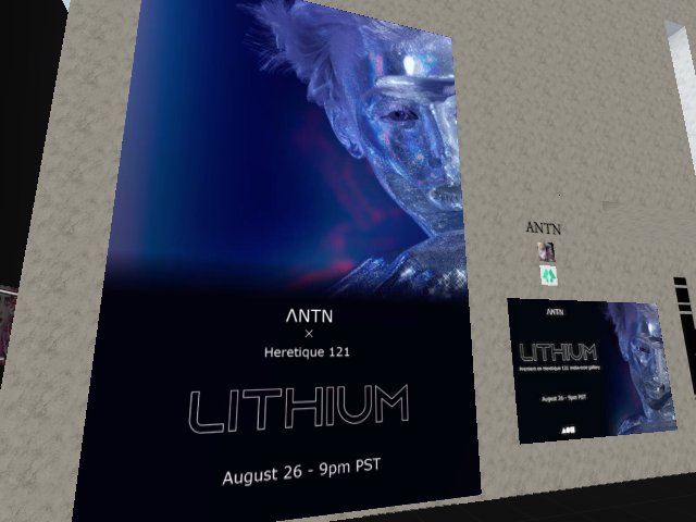 Premiere of ANTN's 'Lithium' at Heretique 121! August 26th 9PM PST, outside on the northern wall