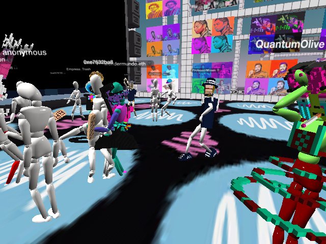 This dance floor be popping!