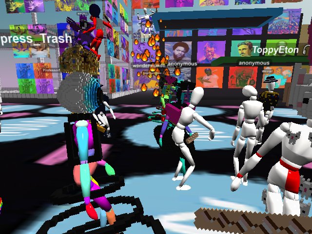 im partying in the coolest party!!! yay