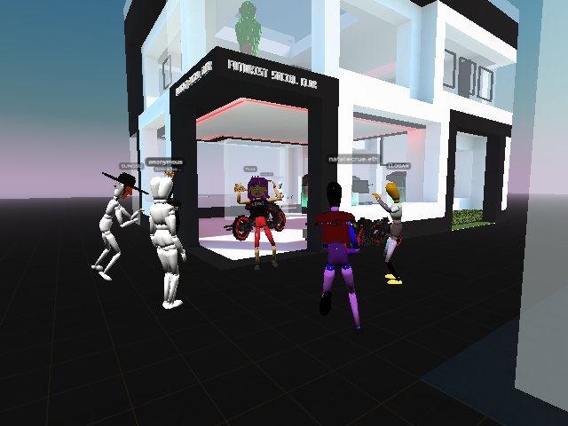 THE HOTTEST SPOT IN CRYPTOVOXELS RN~!