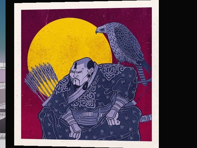 Genghis Khan and Mongolia stytle