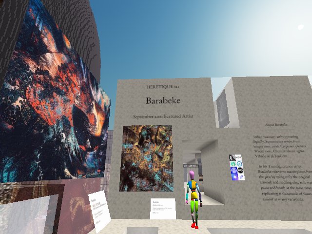 Heretique 121's artist of the month: Barabeke