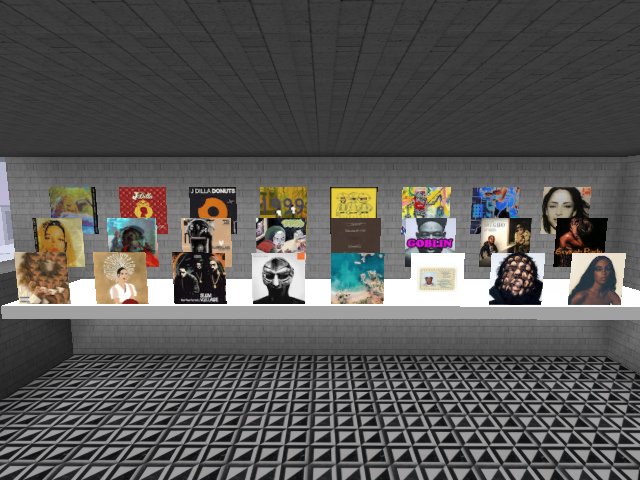 SlyNode's is working on the Upstairs Record Store today at the LITTYPOPUPSHOP II !