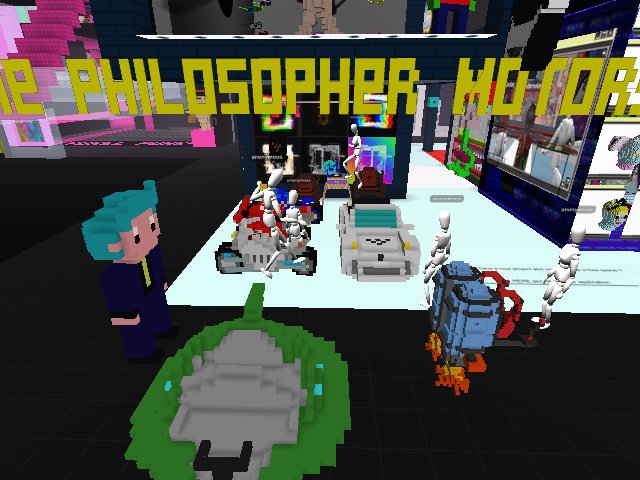 Come to choose your luxury vehicle for cryptovoxels!!