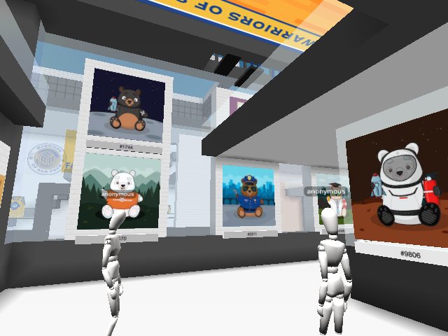 NiftyTeddie Exhibition happening now!