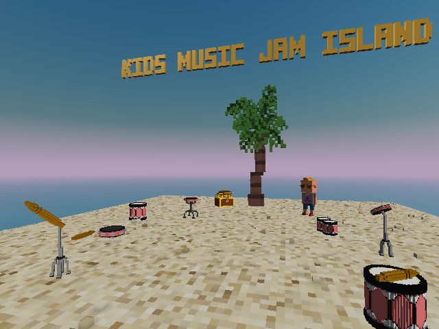 Kids Music Jam Island is readying its drum circle thanks to Pointshark's vox designs!