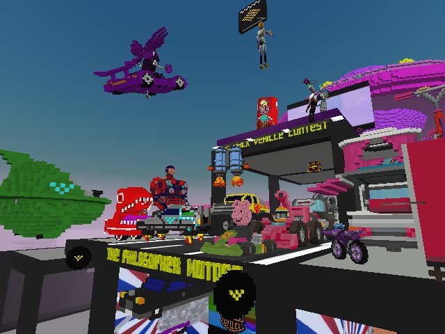 AMAZING BUILDS OVER AT THE VEHICLE CONTEST!!!