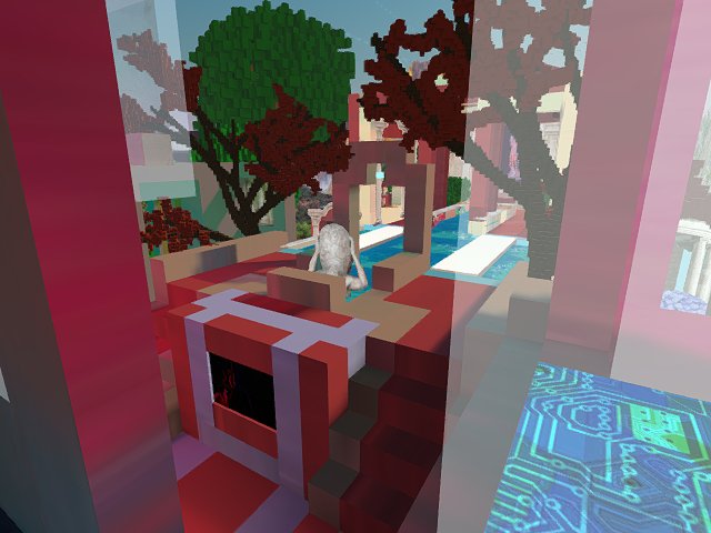 Venus Skins - entry to the garden and temple