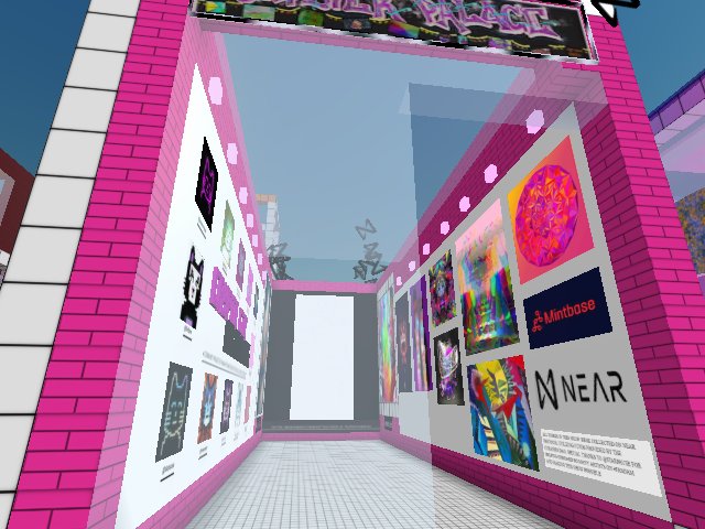 NEARprotocol show up at Dumpster Palace Gallery booooop! Come check some fresh work out!
