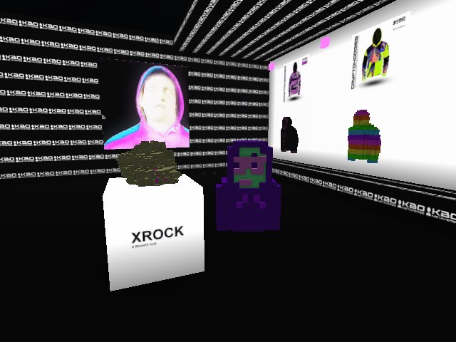 32X32 HOODZ Right-click and Save As guy admiring the magnificent XROCK by WizardX